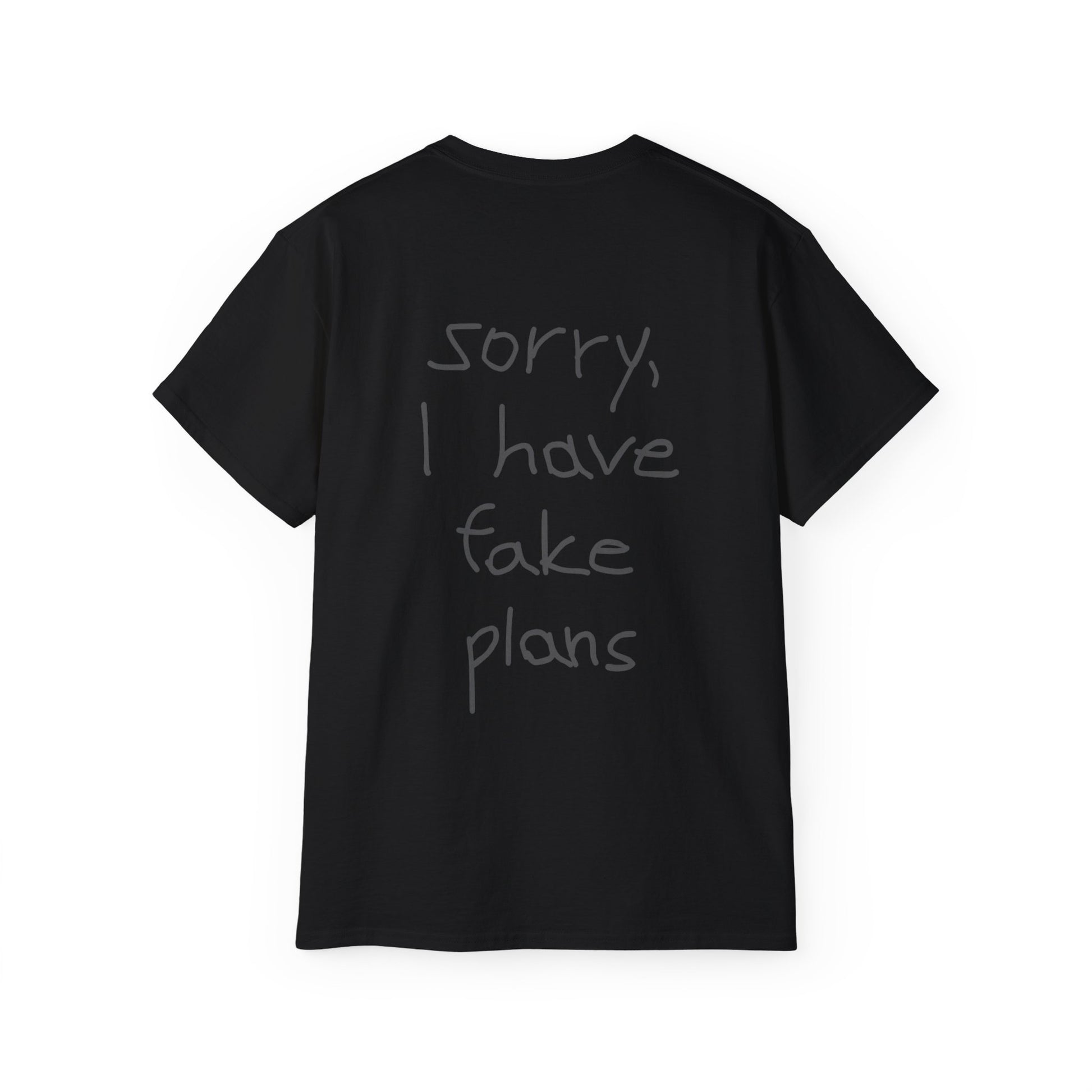 sorry, I have fake plans