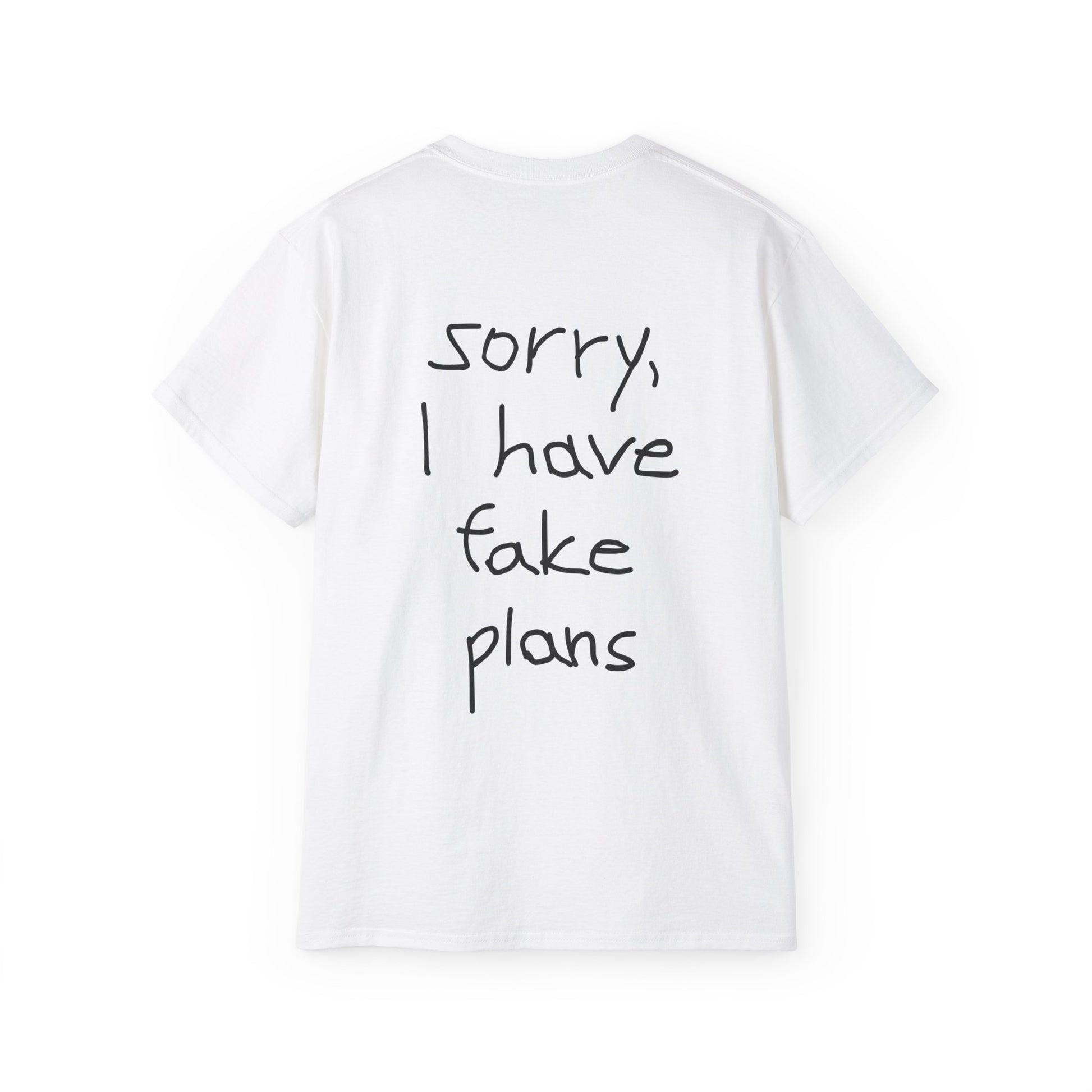 sorry, I have fake plans
