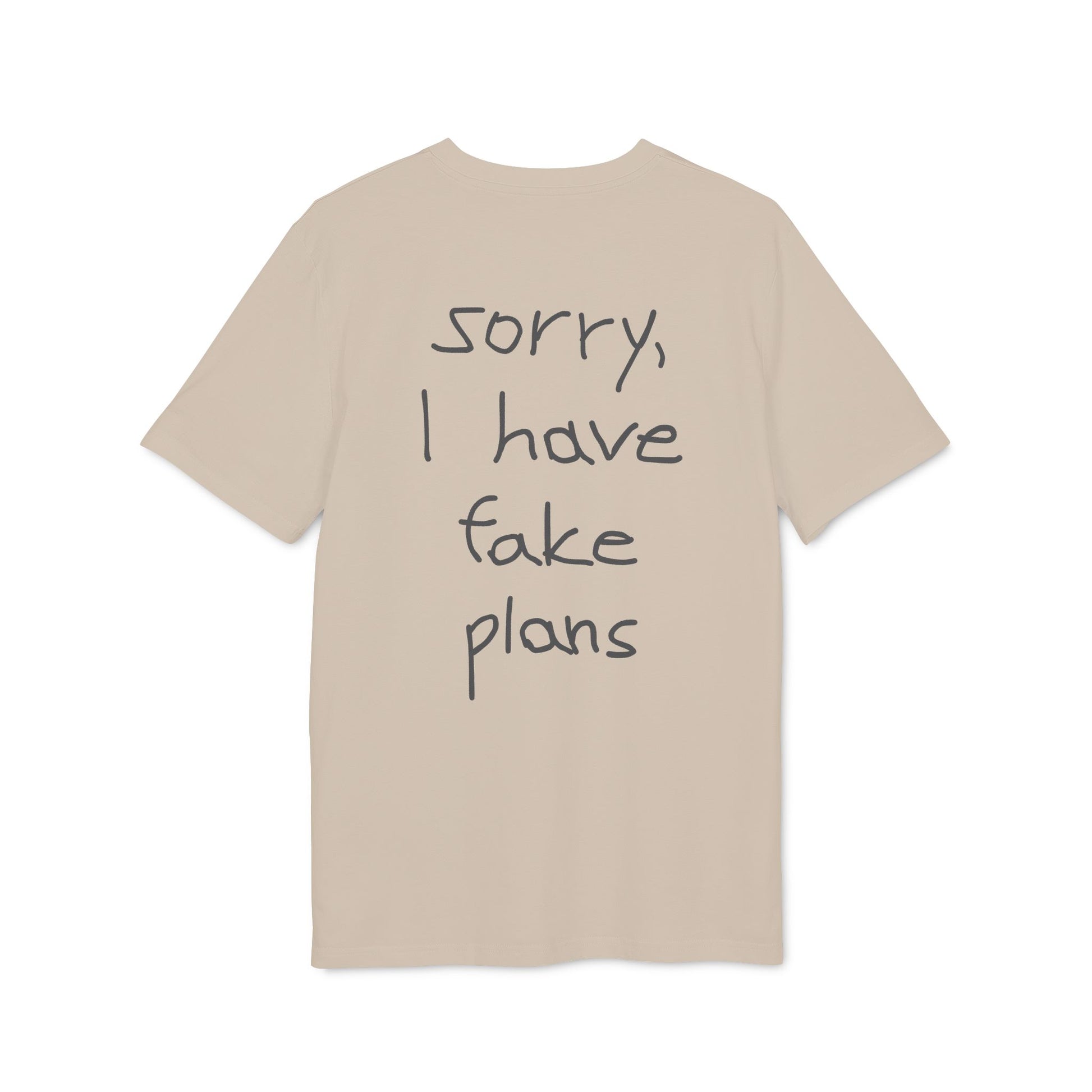 sorry I have fake plans