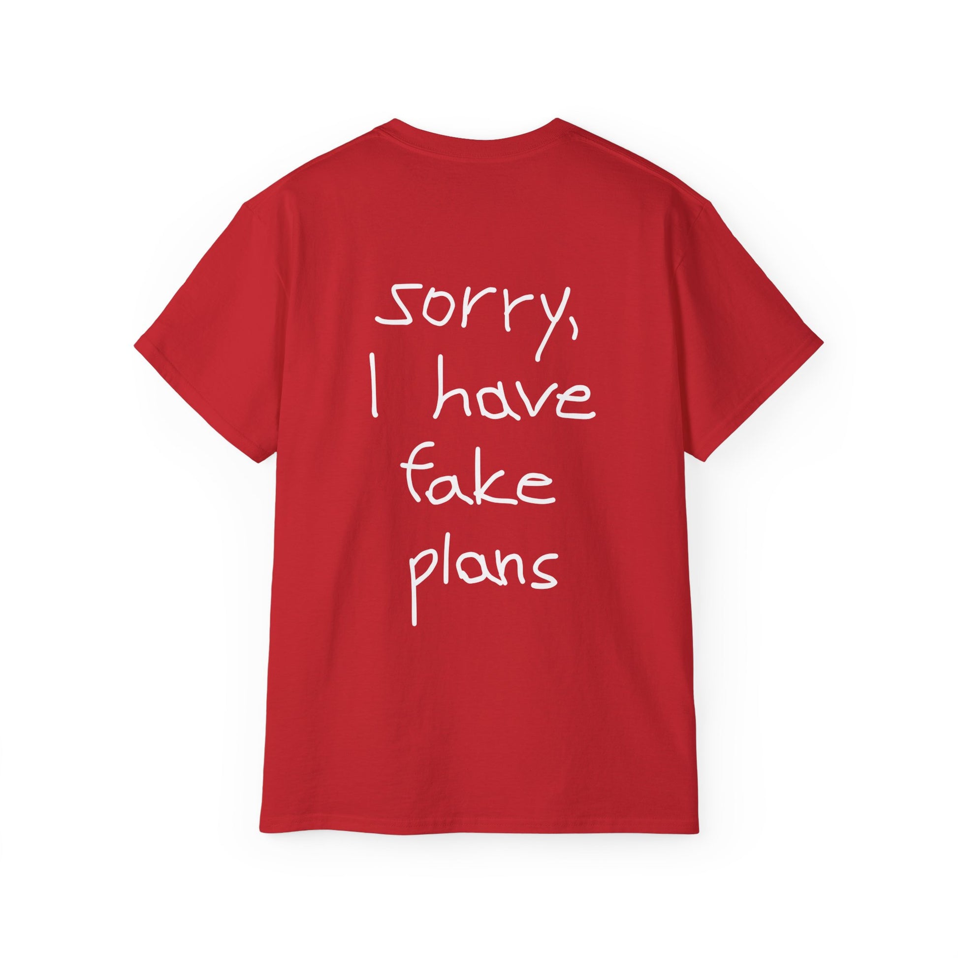 sorry, I have fake plans