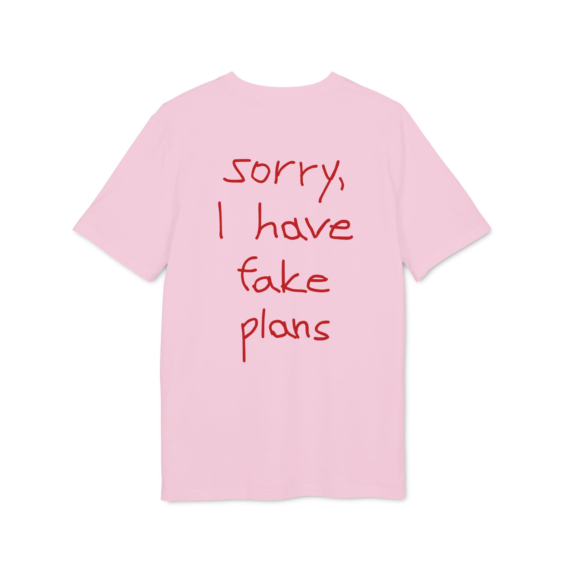 sorry I have fake plans