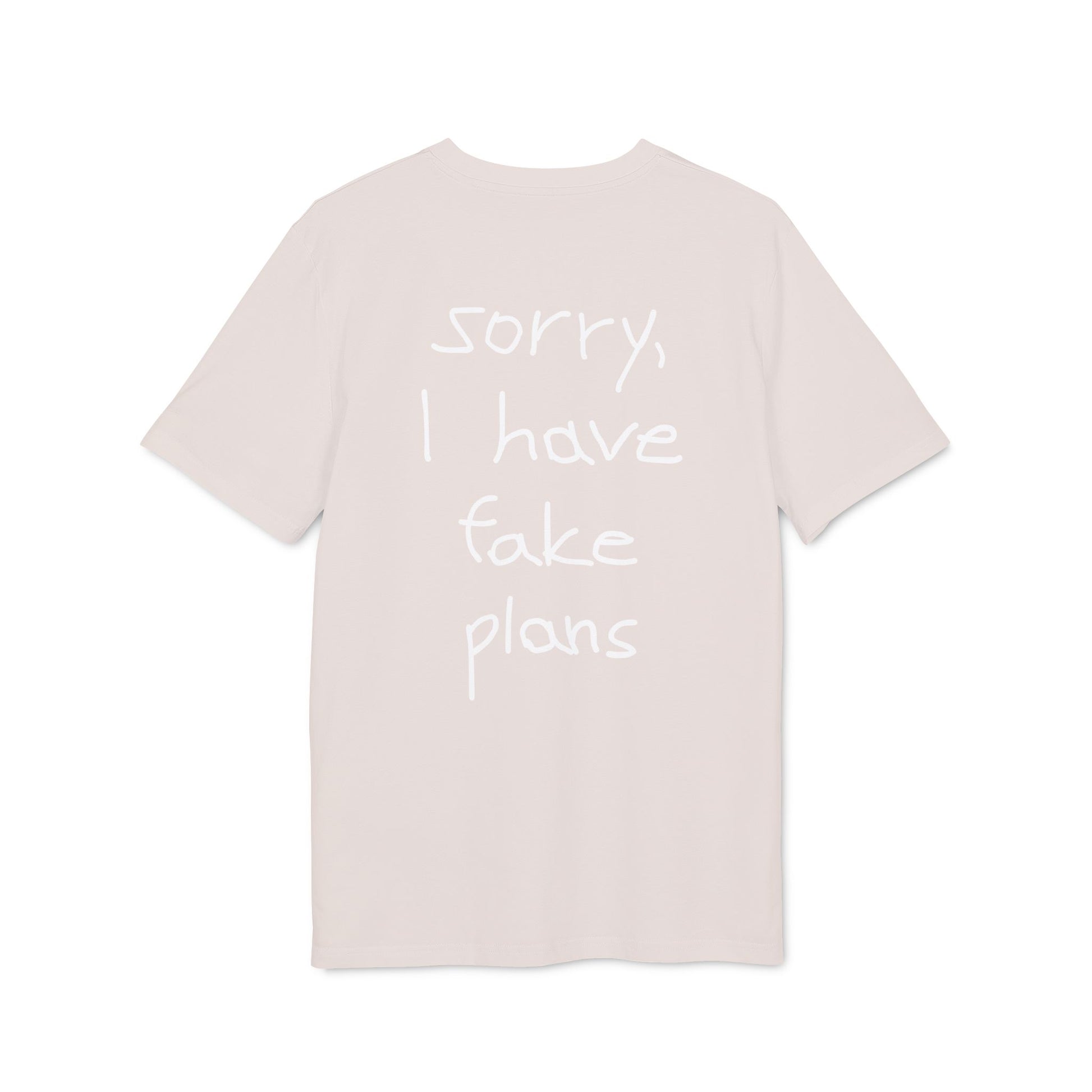 sorry I have fake plans