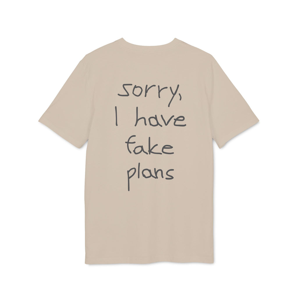 sorry I have fake plans